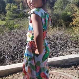 Maaji tropical girl's beach dress